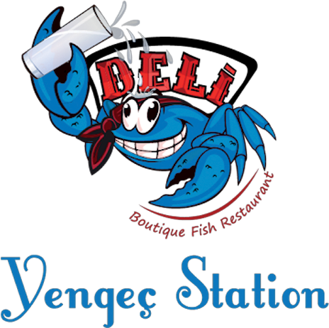 deli yengeç logo